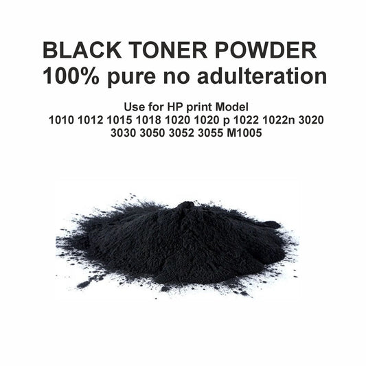 Biba tech Toner Powder  HP 1010 1012 1015 1018 1020 1020 p 1022 1022n 3020 3030 3050 3052 3055 M1005.